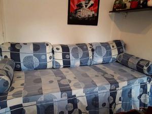 Sofa cama con fundas