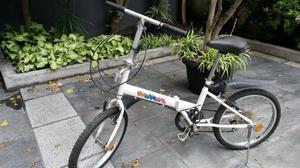 bicicleta plegable rodado 20 impecable