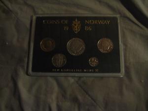 coleccion de monedas NORUEGA