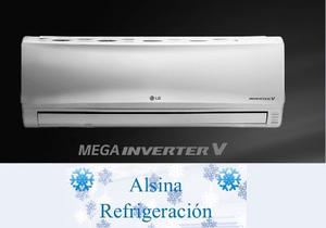 Aire Acondicionado Lg Mega Inverter frig. R-410a