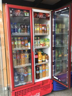 Heladera exhibidora coca cola