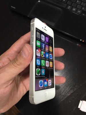 Iphone 5 Liberado Color Silver IMPECABLE