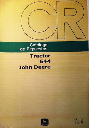 Manual De Repuestos Pala Cargadora John Deere 544