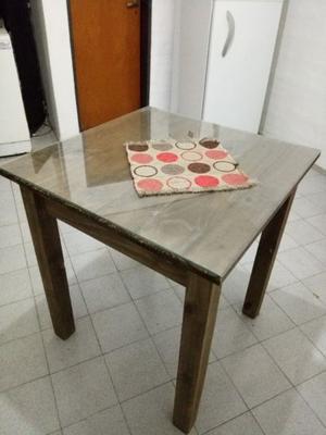 Mesa de pino 70x70