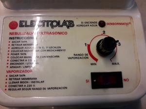 Nebulizador ELECTROLAB ultrasonico