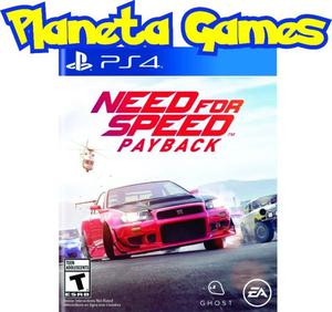 Need for Speed Payback Playstation Ps4 Fisicos Nuevos Caja