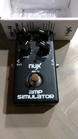 Pedal Nux As4 impecable clon sansamp