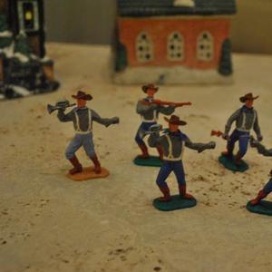 Soldados Timpo Toys - Confederados - Lote De 6