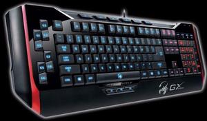 Teclado Gamer Genius Gx Manticore Retroilum Auricular Genius