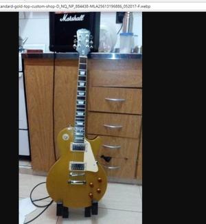 Vendo Guitarra electrica Epiphone Les Paul Standard Gold Top