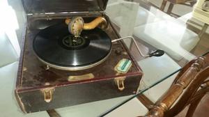 Vitrola antigua RCA Víctor para probar