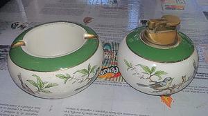 Encendedor y Cenicero