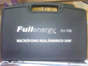 MICROFONO INALAMBRICO UHF FULLENERGY