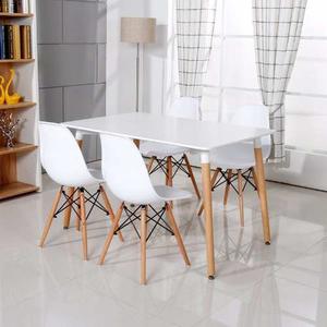 Mesa Eames Comedor 1.20x Sillas Eames