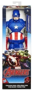 Muñeco Avengers Marvel Capitan America 30cm Original Hasbro