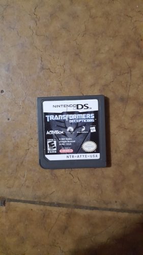 Nintendo Ds Dsi Transformers Decepticons