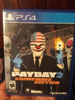 Vendo Payday 2 ps4