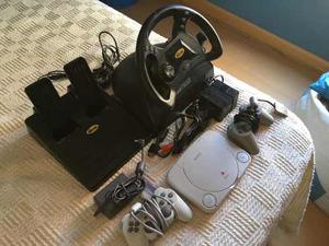 Volante Y Pedal Play Station One