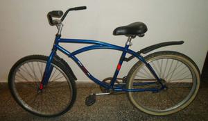 Bicicleta Playera azul rodado 26