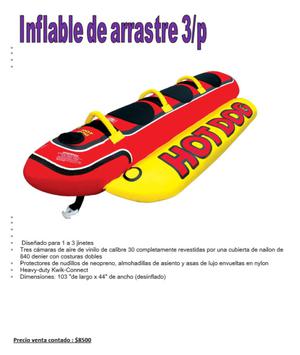 INFLABLE DE ARRASTRE 3/P