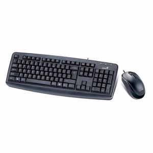 Kit Teclado Y Mouse Optico Genius Km 130 Usb Con Cable