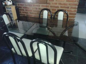 Mesa comedor vidrio