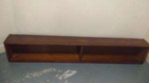 Mueble de madera largo 33 cm alto x 190 largo x 20 fondo $