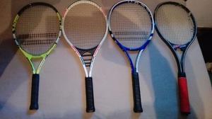 VENDO RAQUETAS DE TENIS MARCA DONNAY Y BADOLAT