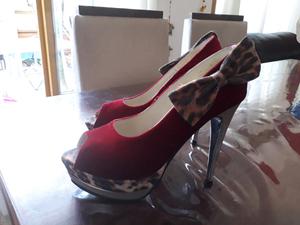 Vendo lote de 6 pares de zapatos talle 38