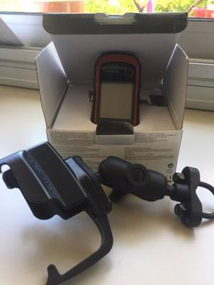 gps garmin etrex 20 con soporte bici moto