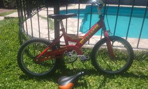 Bicicleta rodado 16 marca Fisher usada.