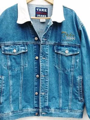 Campera de jean vintage talle XL UNISEX