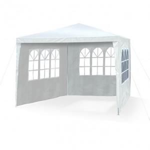 Gazebo Plegable 3 X 3 Verde Autoarmable Bolso C/ Pared