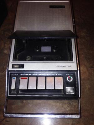 grabador pasacassette antiguo