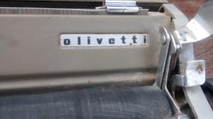 maquina de escribir "olivetti"