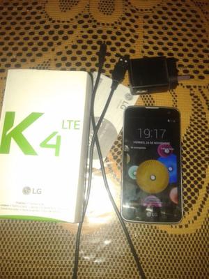 vendo lg k4 LTE libre en buen estado esta como nuevo va con