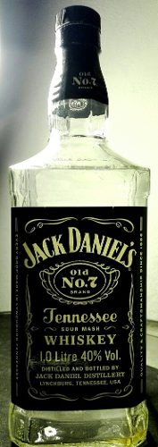 Botella De Jack Daniel's Vacía