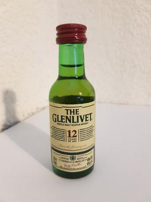 Botellita Miniatura The Glenlivet Whiskey Colecc O Consumo