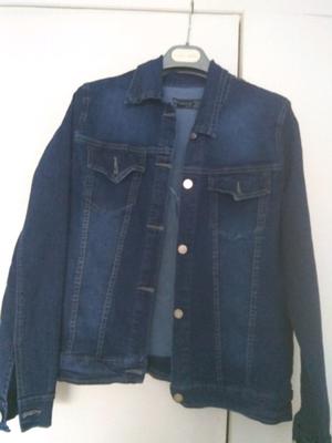 Campera de jean de mujer