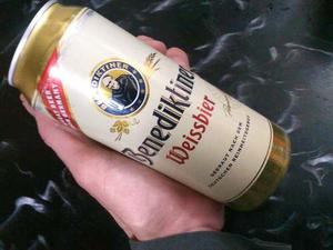 Cerveza Benediktiner Weissbier Importada Alemania,caballito