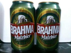 Cerveza Brama Malzbier Importada Brasil,ret X Canc De Ferro
