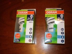 Lampara Bajo Consumo Osram 23 W Luz FRIA Espiralada MINI