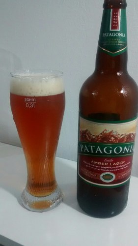 Vaso Curvo Cerveza Patagonia 0.3l Nuevos Sin Uso
