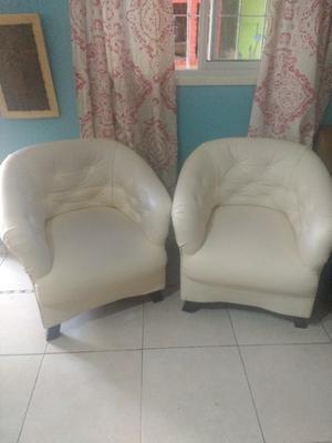 Vendo dos sillones de capitone excelente estado