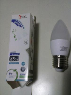 lampara LED 6 watt luz fria