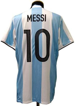 Camiseta Argentina  Titular Original adidas Messi 10