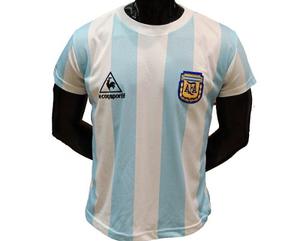 Camiseta Retro Argentina 86 Titul. Y Supl.t:s Al Xxl
