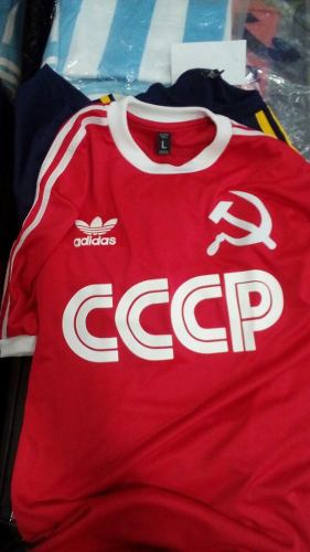 Camiseta Retro De Union Sovietica Cccp Unica