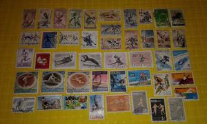 Coleccion Estampillas Deportes