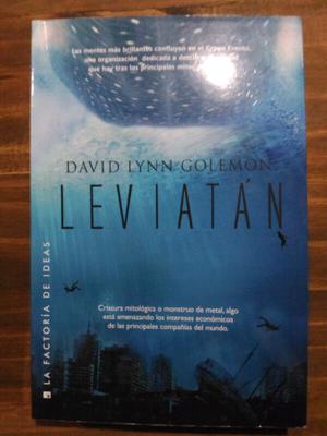 Libro Leviatán. David Lynn Golemon